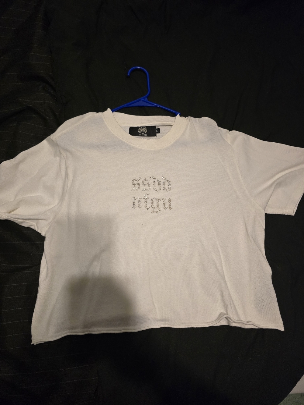 White Cropped Tee By Darc Sport
